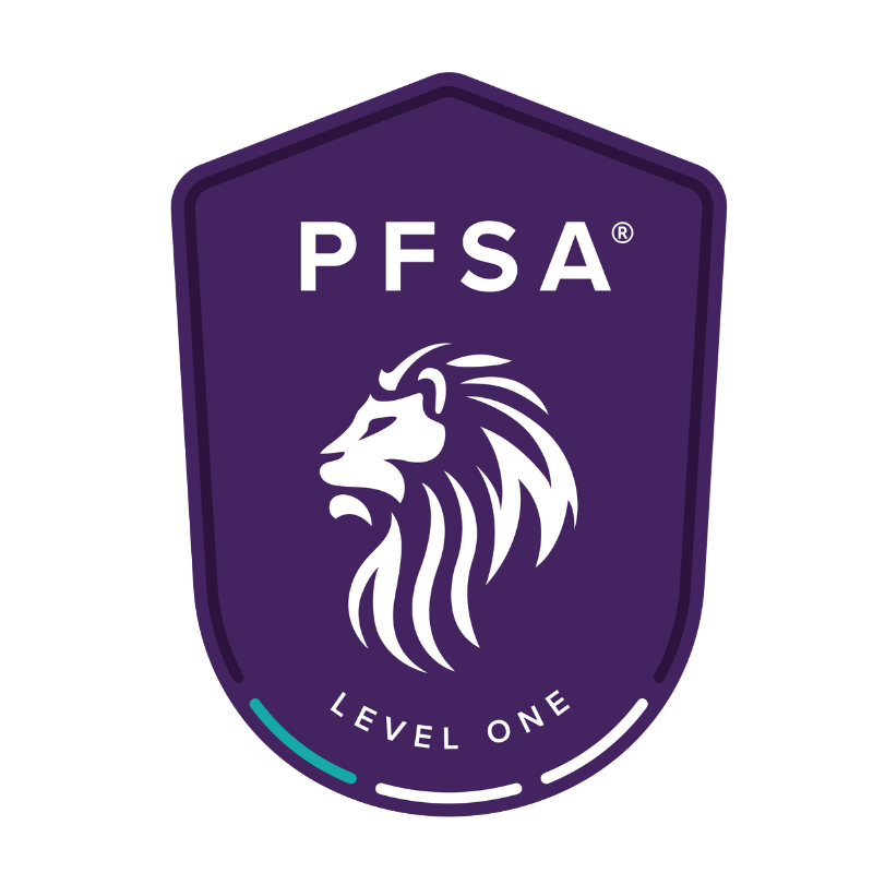 PFSA Level 1 badge